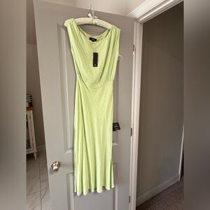 Lulu's Light Green Maxi Dress